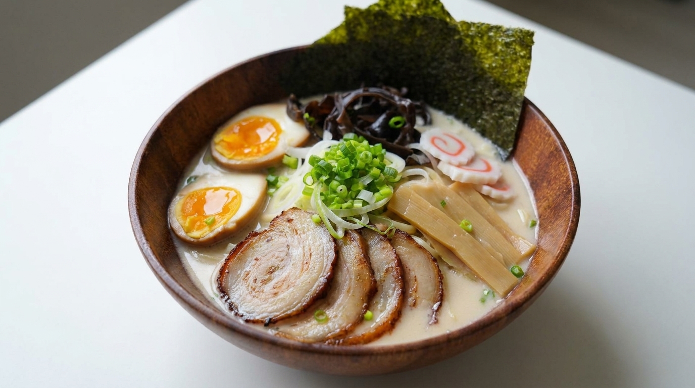 Ramen Tonkotsu Riche et Crémeux
