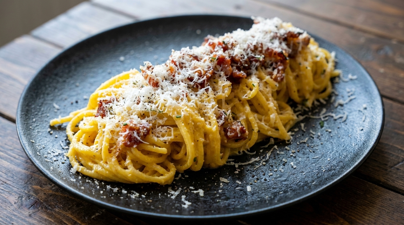 Authentiques Spaghetti à la Carbonara