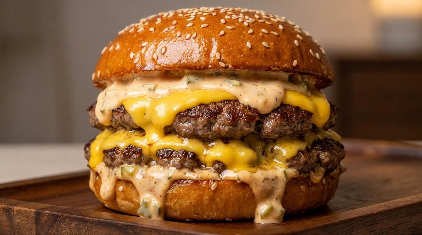 Double Cheeseburger Maison : Le Secret du Smash Burger
