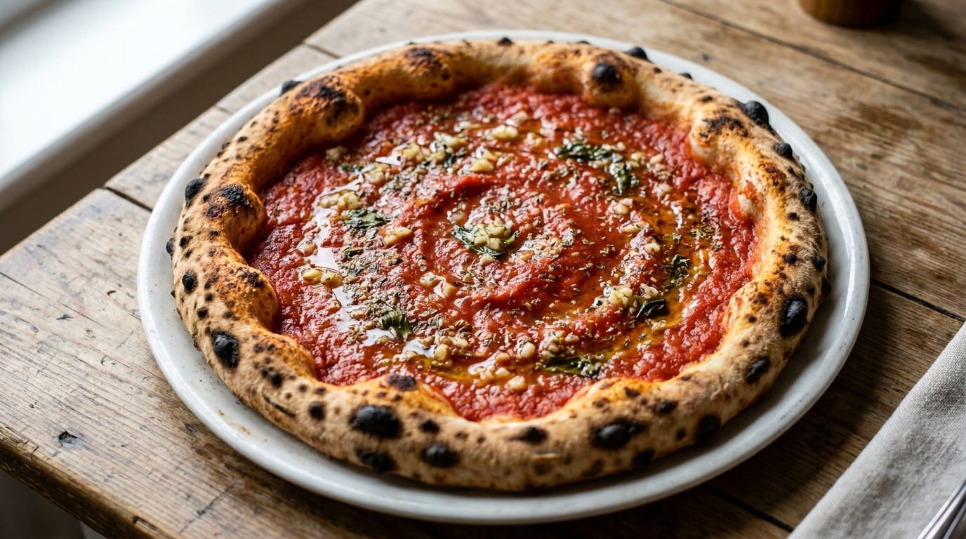 Pizza Marinara Classique Napolitaine
