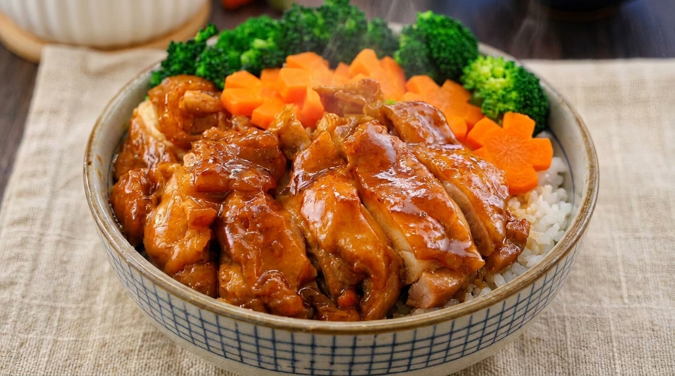 Bol de Poulet Façon Yoshinoya