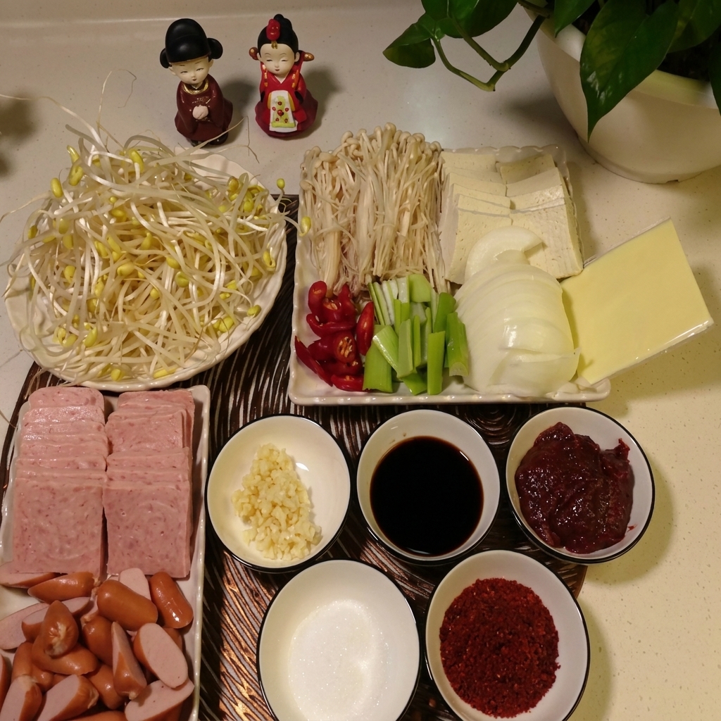 Un petit bol blanc contenant un mélange dail haché, de pâte de piment et de poudre de piment, prêt à être incorporé.