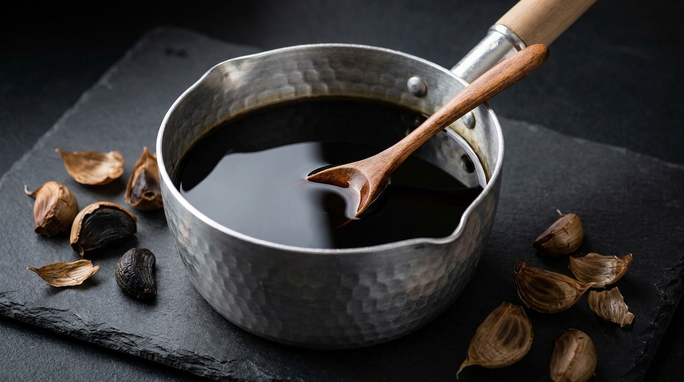 Huile d'Ail Noir Japonaise (Mayu)