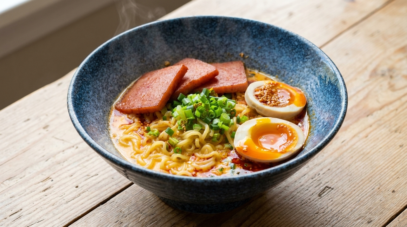 Ramen Tonkotsu 'Hérétique' : L'astuce Express pour un Bouillon Crémeux