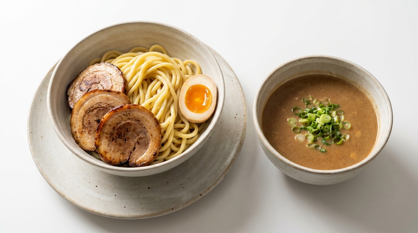 Tsukemen Tonkotsu Riche aux Fruits de Mer (Gyokai Tonkotsu)