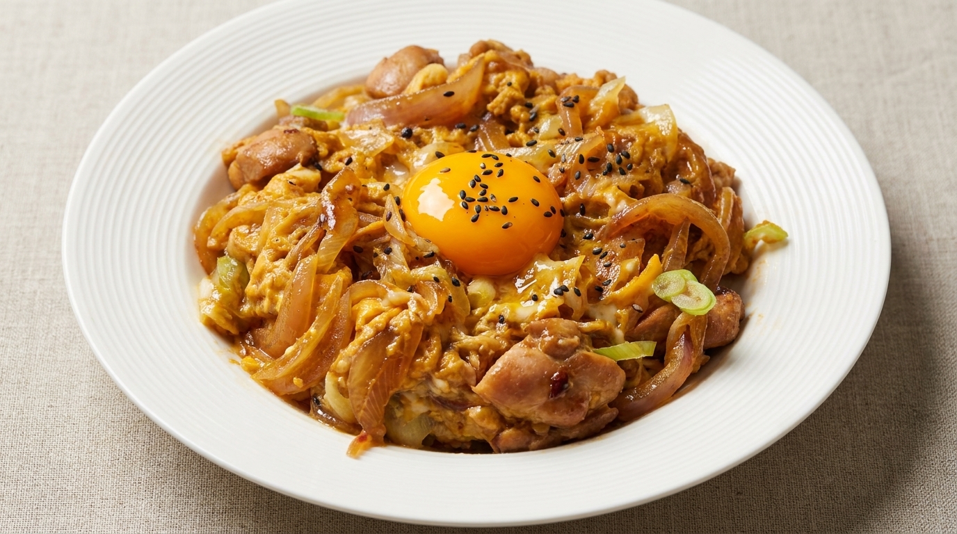 Oyakodon Classique : Le Bol de Riz Japonais au Poulet et à l'Œuf