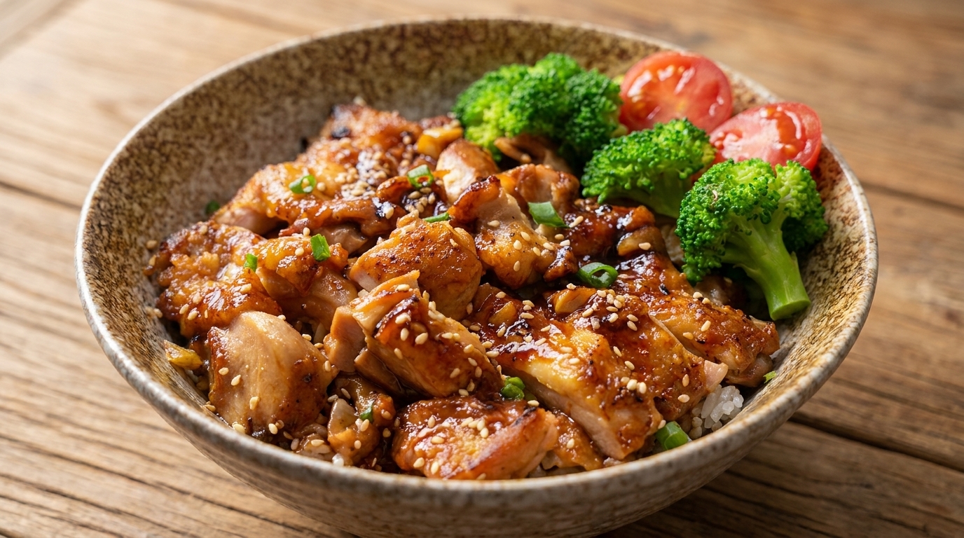 Poulet Teriyaki Maison : La Recette Inratable des Hauts de Cuisse sur Lit de Riz