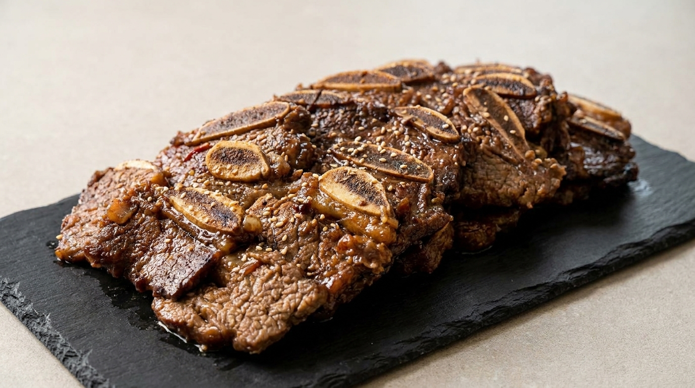 Galbi : Travers de Bœuf Grillés à la Coréenne Authentiques
