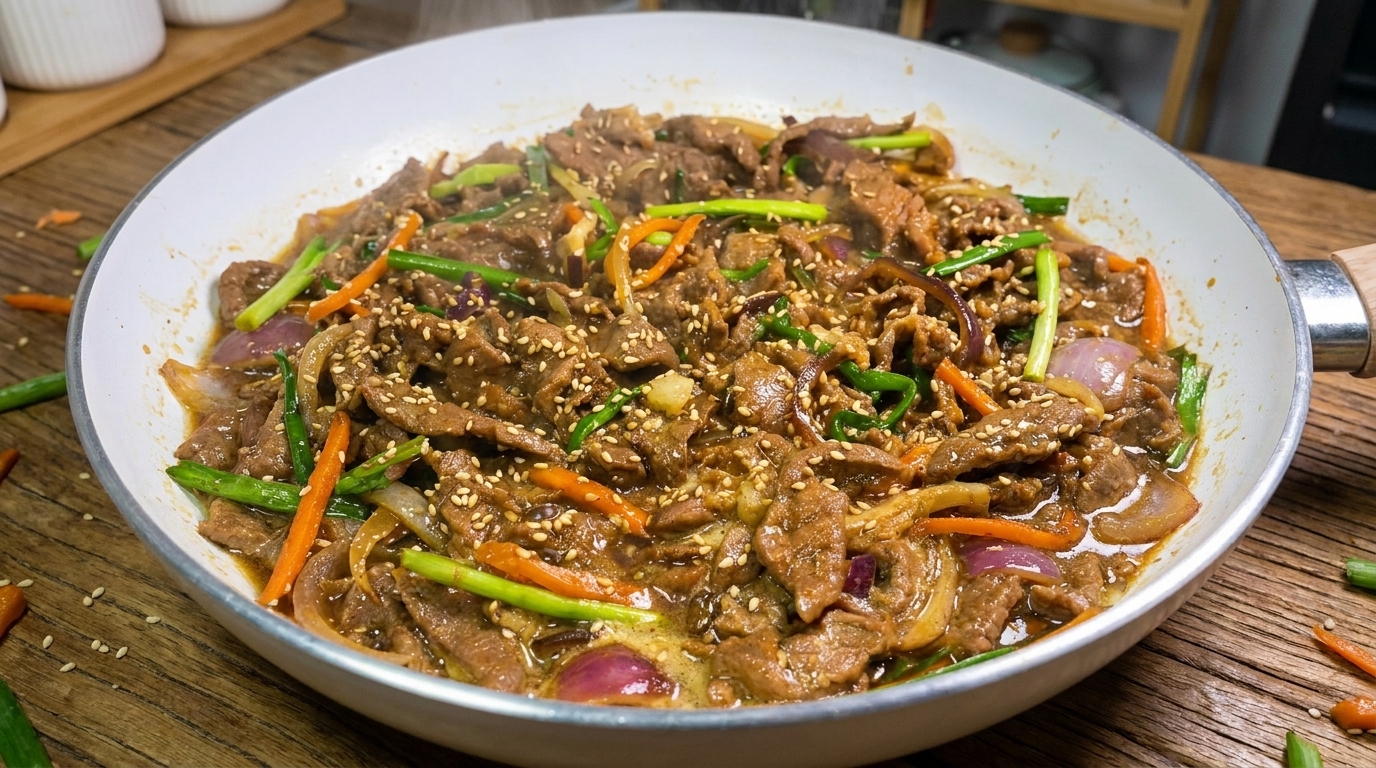 Bulgogi : Le bœuf coréen grillé traditionnel
