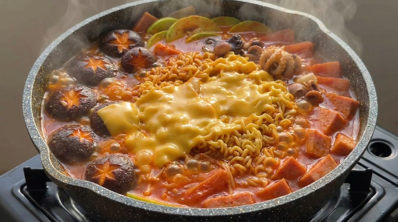 Budae Jjigae : Le ragoût de l'armée coréenne classique