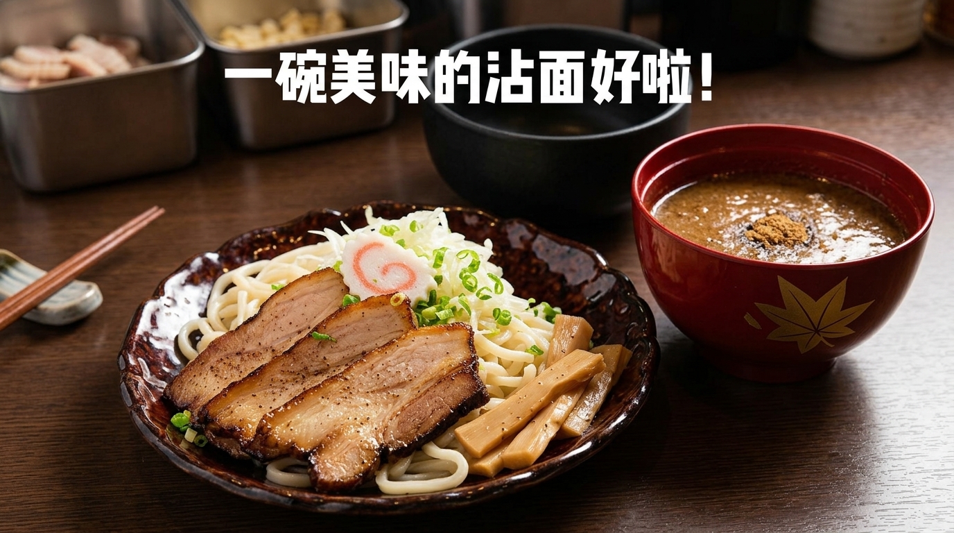 Gyokai Tsukemen Authentique (Ramen à Tremper au Bouillon de Poisson Riche)