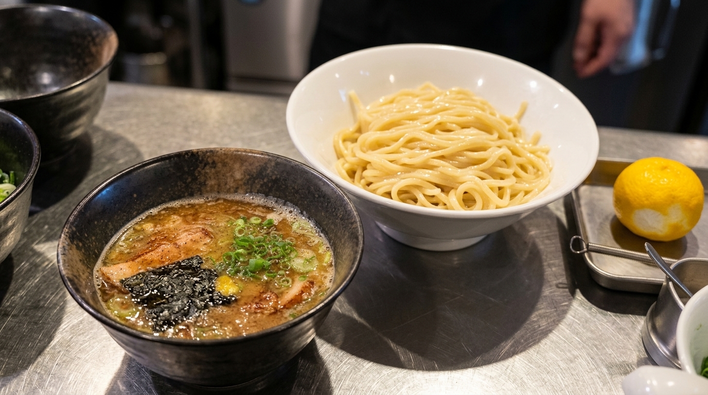 Tsukemen Japonais au Poisson : Le Ramen à Tremper Intense