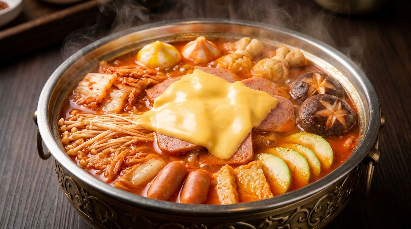 Budae Jjigae : La Marmite de l'Armée Coréenne Classique