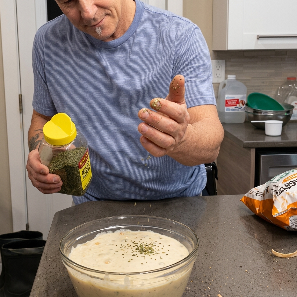Lait fouetté dans un roux dans une casserole pour créer une sauce blanche lisse et épaisse.