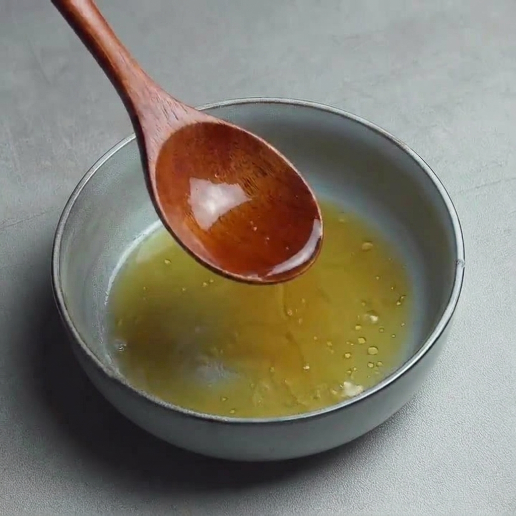 Des nouilles ramen cuites versées soigneusement dans un bol en céramique rempli de soupe au soja.