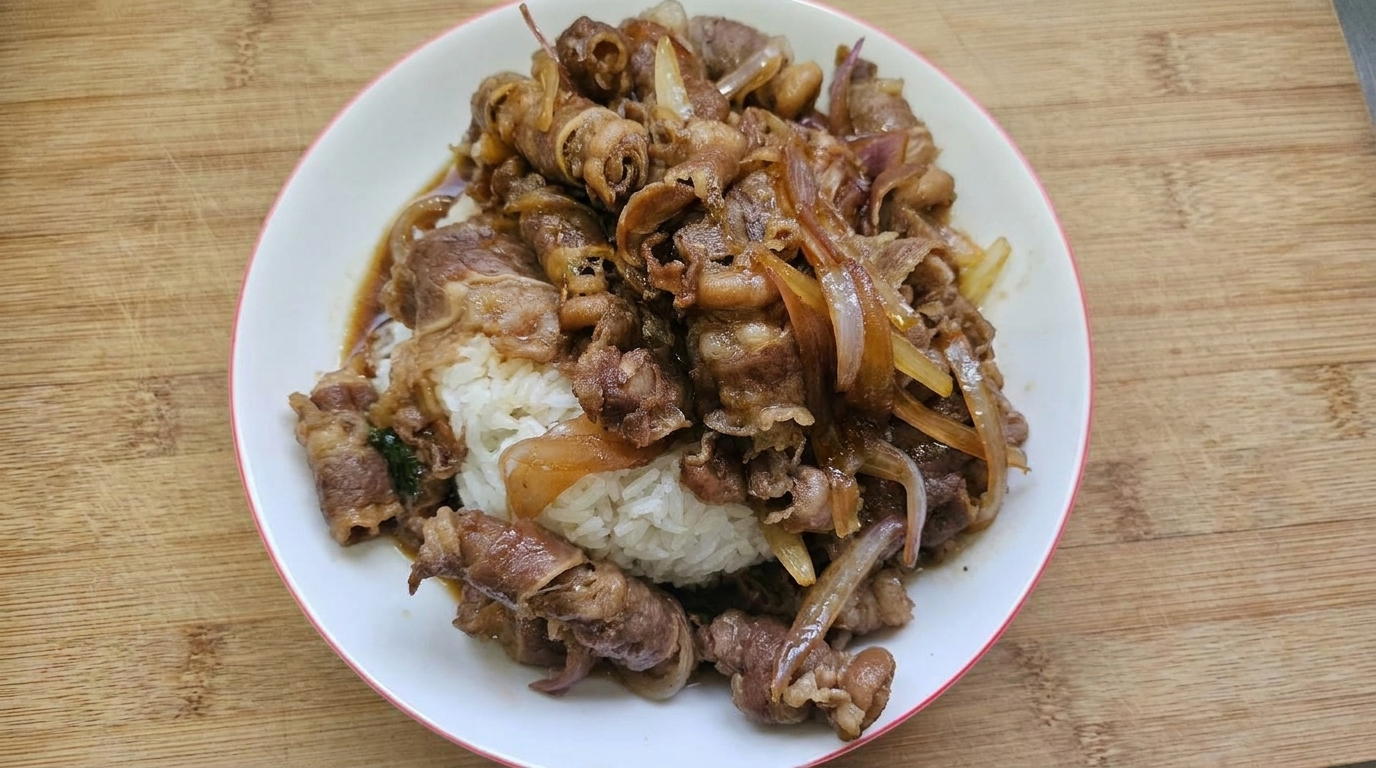 Gyudon Classique (Bol de Bœuf Japonais)