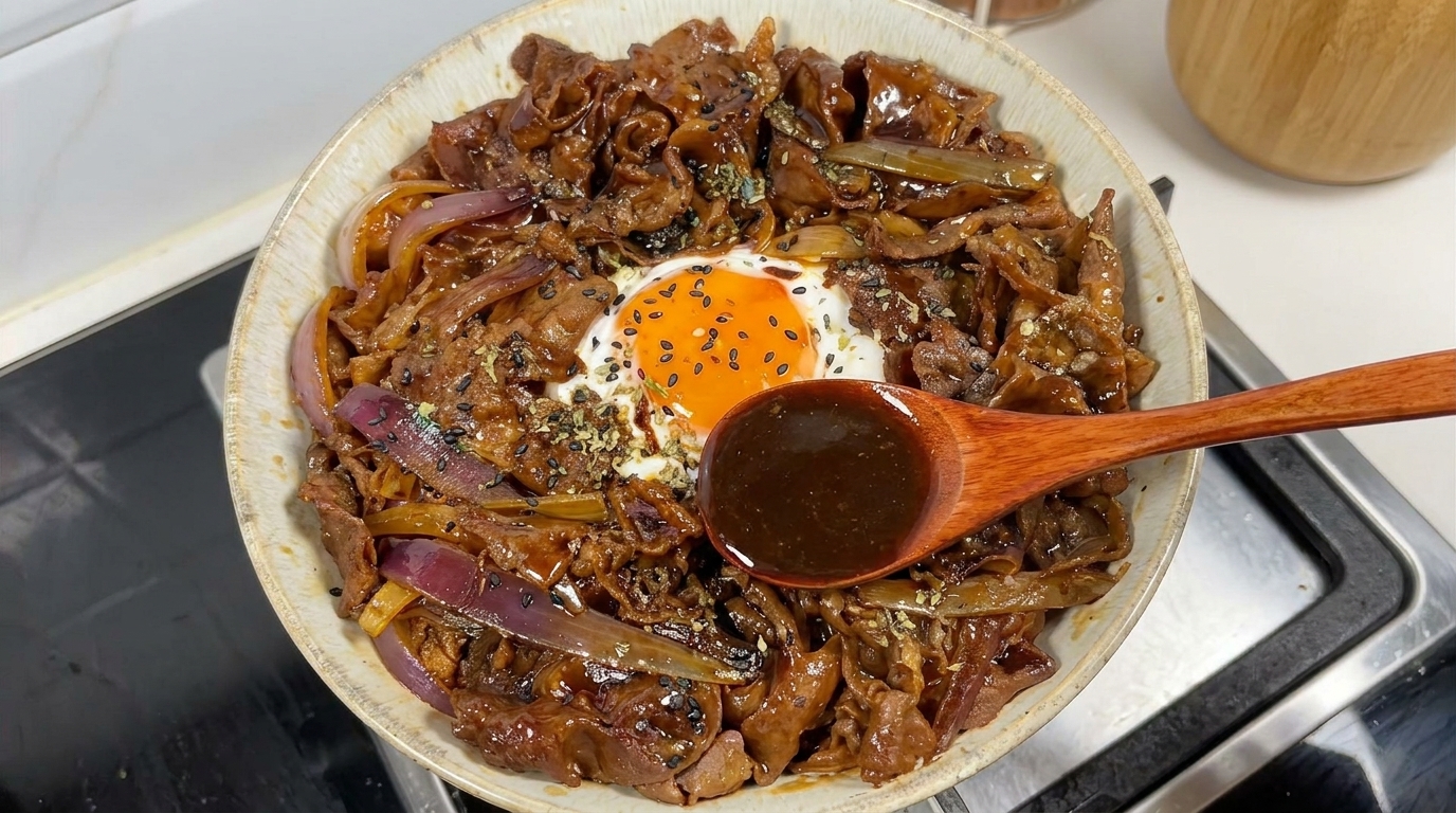 Bol de bœuf teriyaki facile