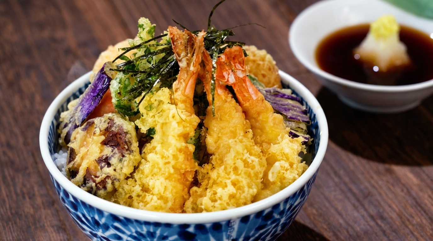Tendon (Bol de riz japonais aux tempuras)