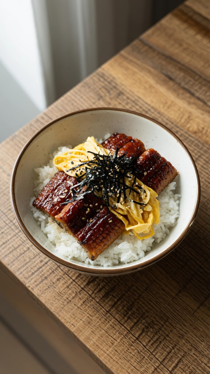 Unagi Don Classique (Bol de riz à l'anguille grillée)