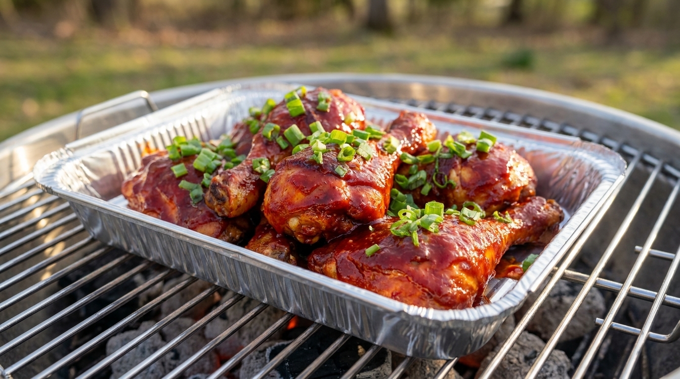 Poulet Grillé à la Coréenne aux Légumes et Gochujang