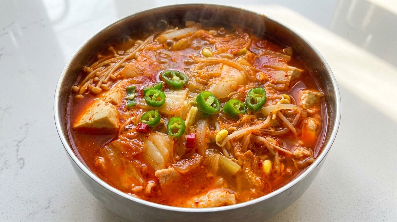 Ragoût épicé de Kimchi au tofu