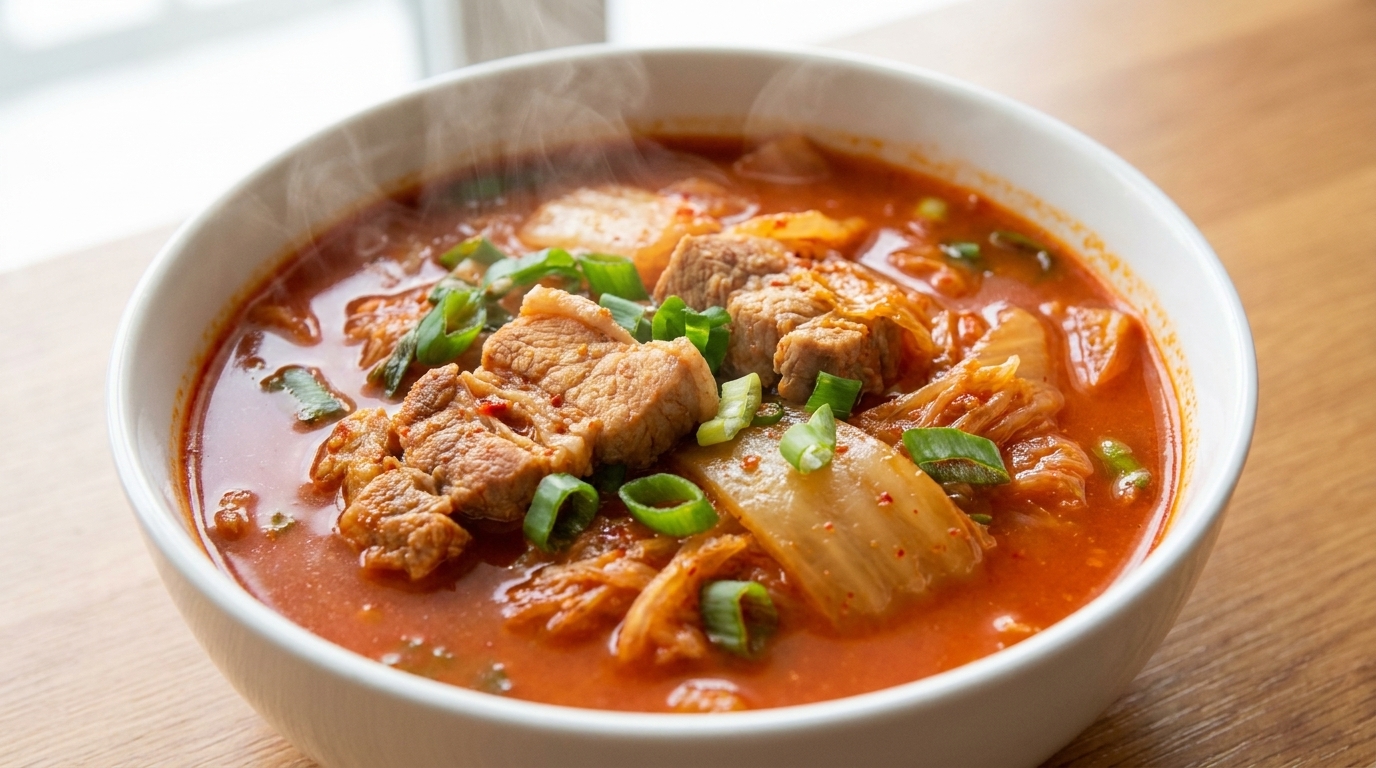Kimchi Jjigae Classique (Ragoût de Kimchi)