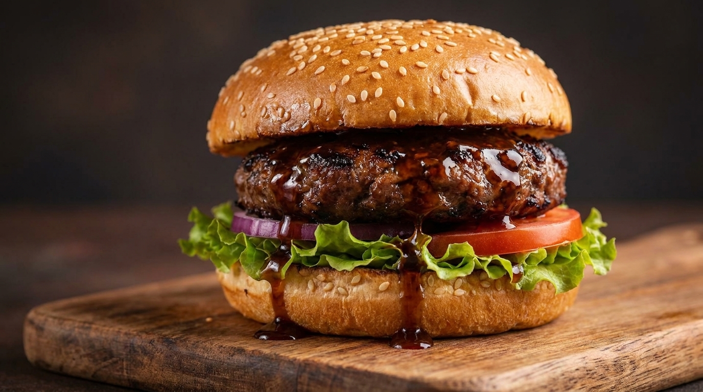 Burger Teriyaki Maison