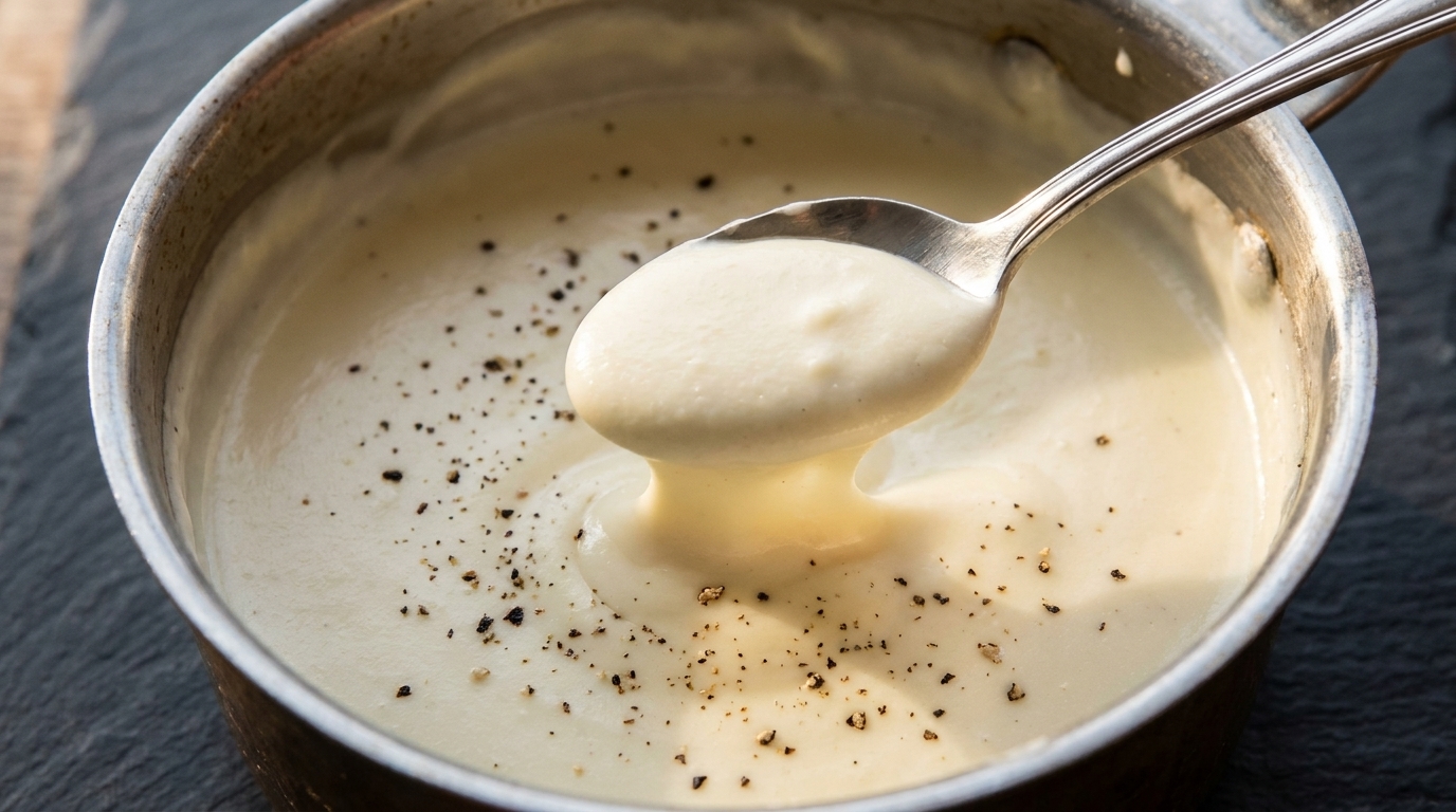 Sauce Blanche Onctueuse au Fromage