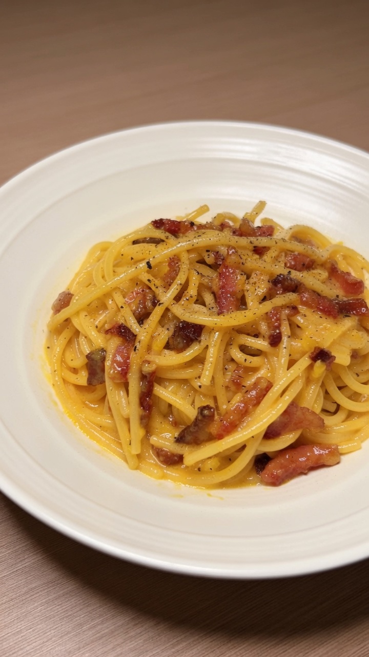 Authentiques Spaghetti à la Carbonara