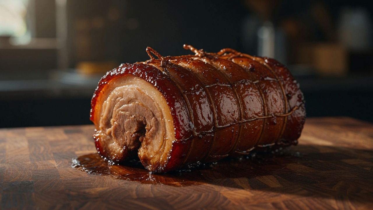 Chashu Japonais Authentique (Poitrine de Porc Roulée)