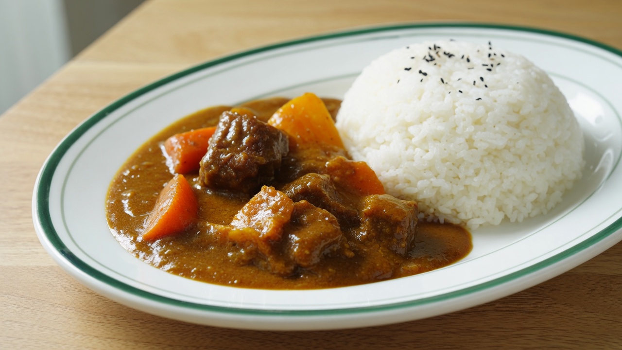 Curry de bœuf japonais style Osaka
