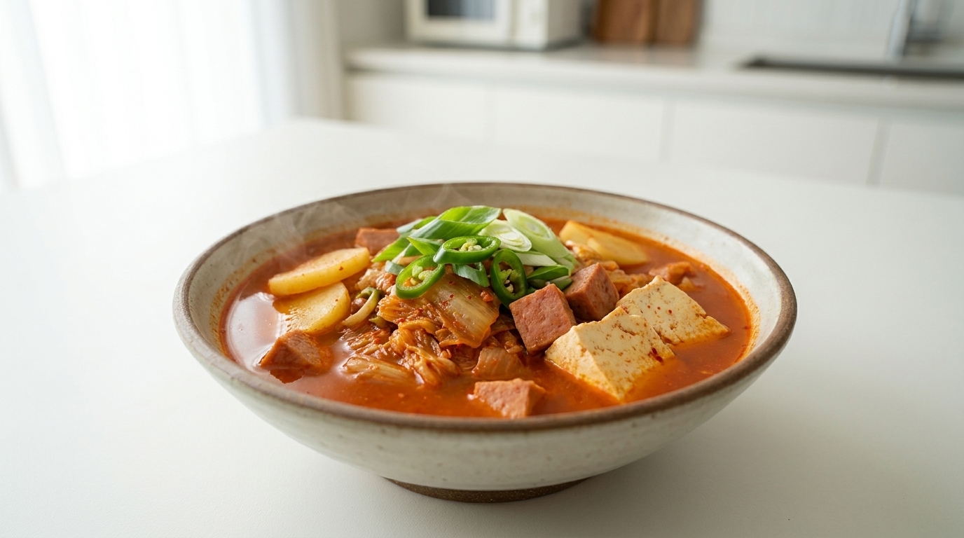 Ragoût de Spam et Kimchi Savoureux