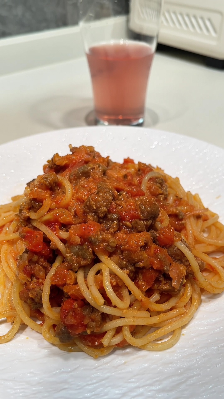 Spaghettis Sauce Tomate et Bœuf Haché Faciles