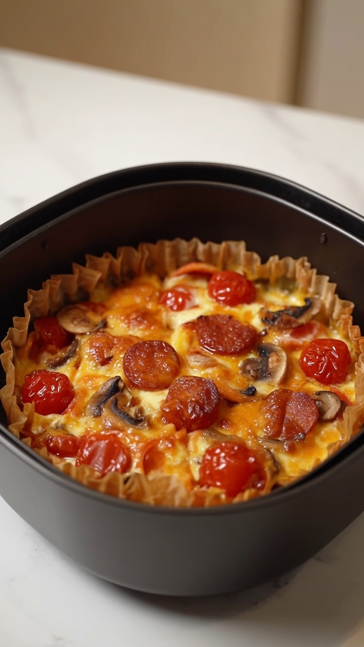 Mini Pizzas Express à la Friteuse à Air