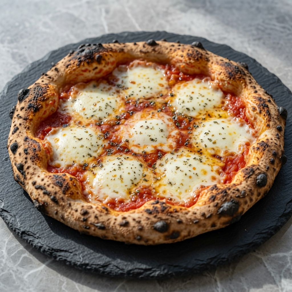 Pizza Napolitaine authentique aux 6 fromages