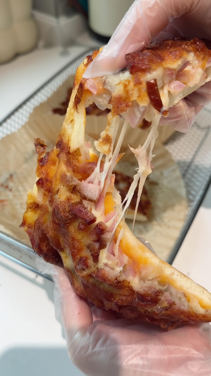 Mini Pizzas au Bacon et à la Banane