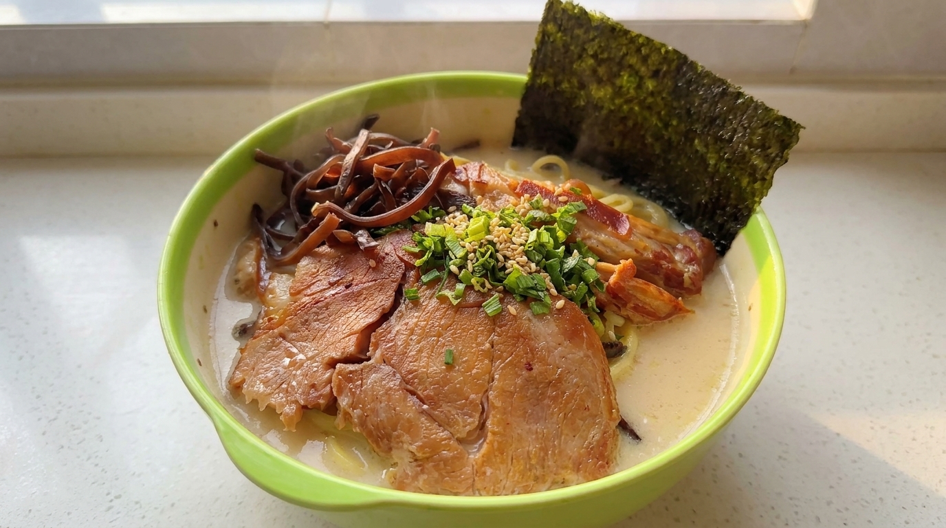 Ramen Tonkotsu Riche au Porc Chashu