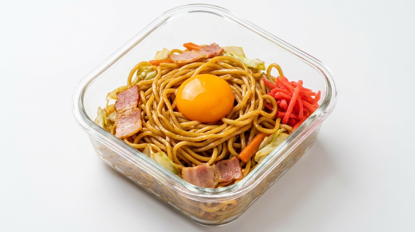 Nouilles sautées à la sauce A-Ken de Crayon Shin-chan