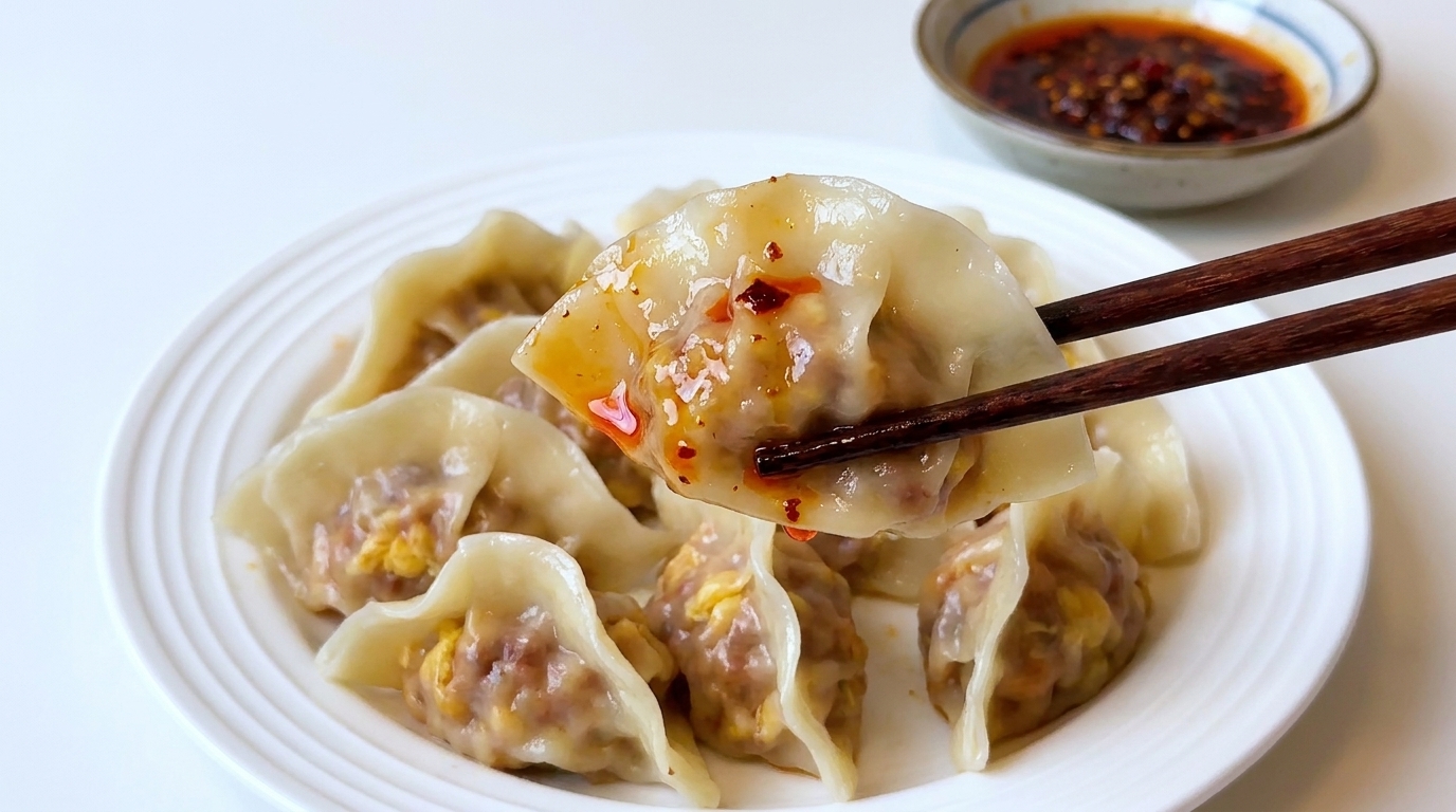 Raviolis Savoureux au Porc Barbecue