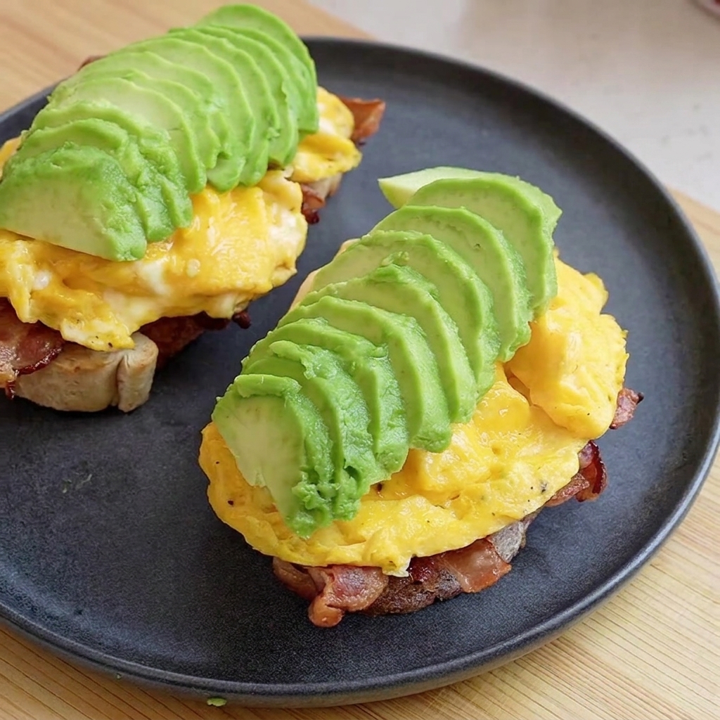 Du poivre noir fraîchement moulu et des assaisonnements saupoudrés sur le dessus dun sandwich à lavocat et aux œufs bien garni.