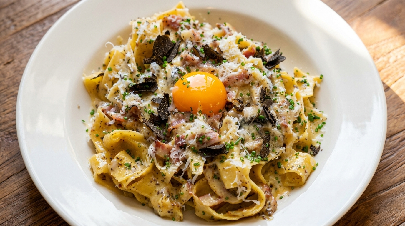 Carbonara à la Truffe Noire