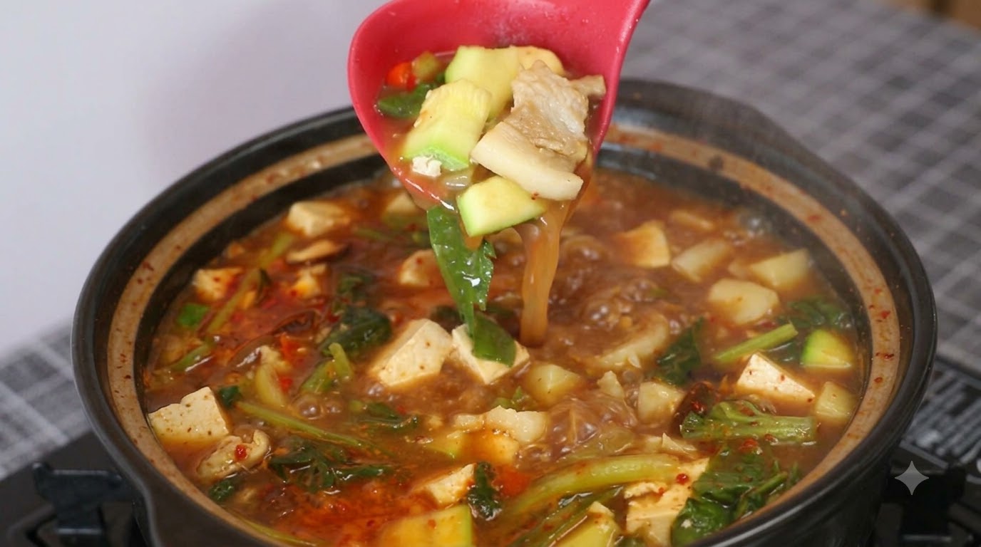Soupe Traditionnelle de Pâte de Soja de Yanbian