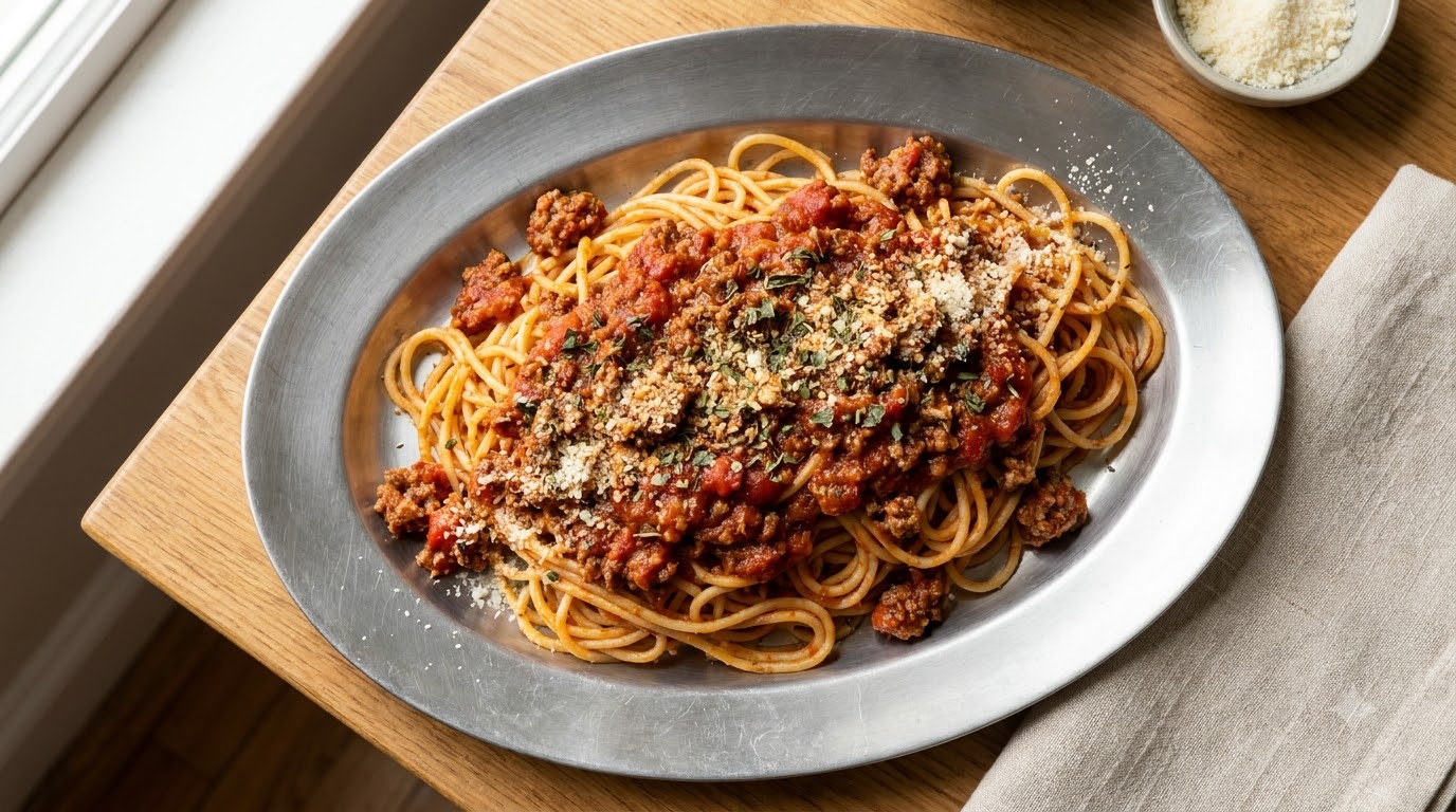 Spaghetti Bolognaise Maison Classique