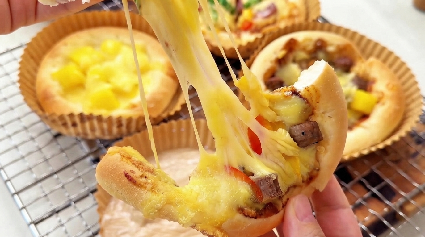 Mini pizzas maison parfaites pour la congelation
