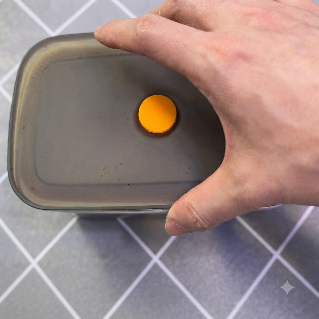 Le poolish fermenté présenté avec une texture bulleuse et active.
