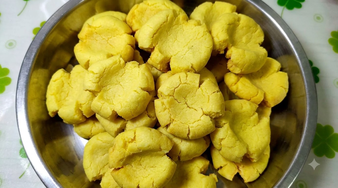Biscuits de Margaret sans cuisson (Petits biscuits au beurre fondants et sablés à la poêle)