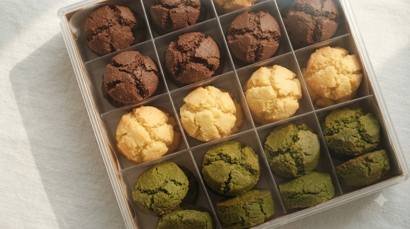 Biscuits de Margaret à Trois Saveurs Zéro Défaut