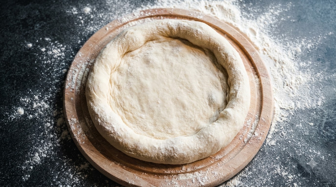 Véritable Pizza Napolitaine à la Poêle