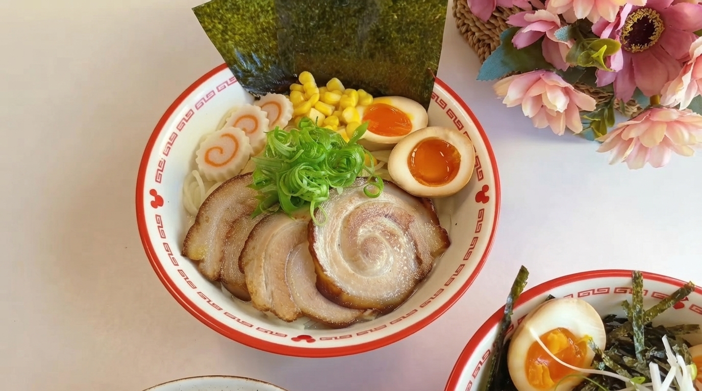 Ramen Tonkotsu et Riz Chashu Maison