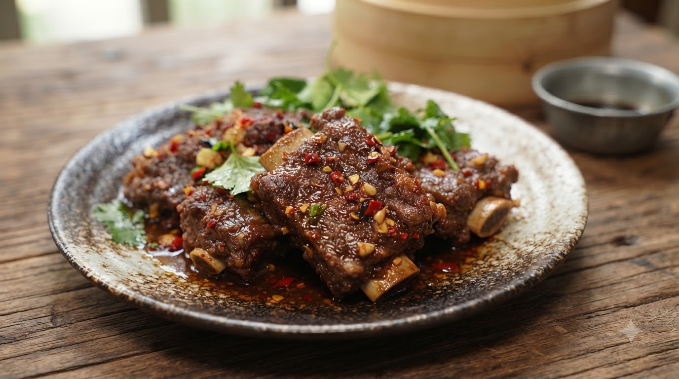 Côtes de Bœuf Braisées Piquantes